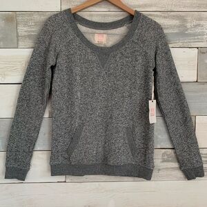 NWT | Quiksilver | Gray Crewneck Sweater with Nautical Detail